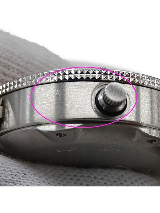 Cartier Watch Pasha Seatimer Date Automatic Winding at Stainless Steel Silver main image 4